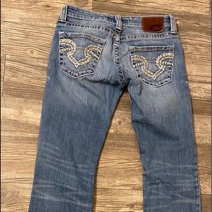 Big Star -Sweet Boot-Ultra Low Rise Jeans 27L